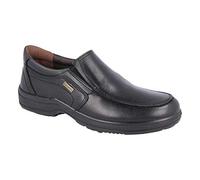 Luisetti Mocasín de Piel en Color Negro o coñac Zapato Tucson 20402ST Talla 42 Color Negro