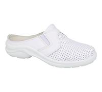 Luisetti Zuecos Sanitarios Confort para Profesionales Zueco Sanitario 0035 Menorca Talla 37 Color Blanco