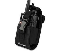 LUITON Funda multifunción 3 en 1 para GPS Kenwood Yaesu Icom Motorola Baofeng UV5R UV82 TYT UV5RA HYT 888S Retevis H777 F8HP Radio bidireccional Walkie Talkie MSC 20C, Msc-20c 1 Paquete, Funda Tipo