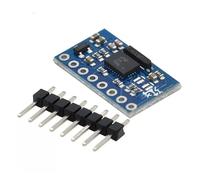 LUJIAXI BNO055 - Módulo de sensores 9DOF avanzados de 9 ángulos de eje giroscopio placa de sensores de giroscopio compatible con placa de 3-5 V, algoritmos de navegación para investigación