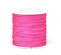 LUJIAXI Cuerda de cuentas de 0,8 mm, 26 colores, cordón de nudo chino, trenzas de hilo para decoración de pulseras