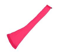 LUJIAXI Gorras de manga trenzada unisex, red elástica para el cabello, 3 opciones de color, poliéster, moda para la cabeza, tubo para rastas, Rosa Roja, Talla única