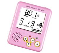 LUJIAXI Metrónomo electrónico generador de tono sintonizador con clip en tempos metrónomo LCD ritmo digital para corredores profesionales ritmo digital