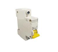 LUJIAYA Disyuntor 1P DC 250V MCB C Curva Fusible de Corriente Continua unipolar(1P 6A)