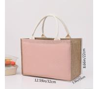 [Lujo Cotidiano] Elegantes Bolsos Tote Blancos con Cierre de Cremallera - Bolsas de Compras y Regalo Ligeras y de Moda con Duraderas y Correa de Muñeca, Sin Forro, Perfectas para Uso Diario