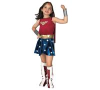Wonder - Disfraz de mujer maravilla para niña, talla S (3-4 años) (882312S)