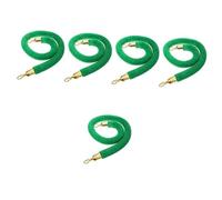 Lujosa cuerda de terciopelo con ganchos dorados pulidos, barrera de control de multitudes para eventos, línea de cola de alfombra roja para cines, fiestas de hotel, grandes aperturas y ocasiones