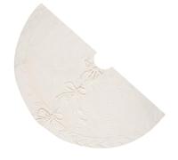 Lujosa Estera de Punto para árbol de Navidad, Falda Redonda de Tela para árbol, Estera Elegante para Colocar Regalos, Suministros de decoración del hogar, Elegante Adorno navideño