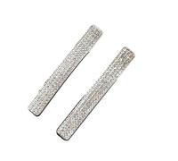 Lujosas pinzas para el pelo con diamantes de imitación, accesorios exquisitos, alto brillo, detalles complejos, artículos esenciales para mujeres de moda, que emiten una sensación de lujo.