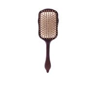 Lujoso cepillo de pelo de sándalo para mujer, cepillo de dientes anchos para el cabello, peine de madera para masaje de cabello, cepillo de cuero cabelludo