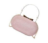 Lujoso Salón De Noche Para La Moda De Moda Hombro Crossbody Monedero Con Bolsa De Vendaje De Cadena, a