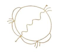 Lujoso tocado con borlas de diamantes de imitación para mujer con encanto exótico y elegante para bodas y fiestas, decoración de pelo a la moda