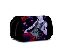 Luka - Estuche para lápices de anime Till Ivan, gran capacidad, impresión 3D, estuche para lápices de dibujos animados, doble capa, con cremallera, regalo de papelería para niños, niñas y adolescentes