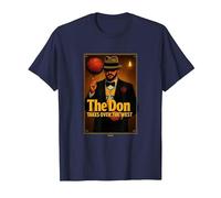 Luka - The Don - Godfather of Basketball Takes Over The West Camiseta, Hombre, Azul Marino, 3XL