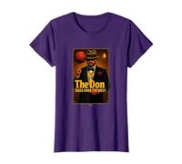 Luka - The Don - Godfather of Basketball Takes Over The West Camiseta, Mujer, Morado, XXL