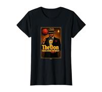Luka - The Don - Godfather of Basketball Takes Over The West Camiseta, Mujer, Negro, L