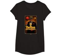 Luka - The Don - Godfather of Basketball Takes Over The West Camiseta, Niñas, Negro, L