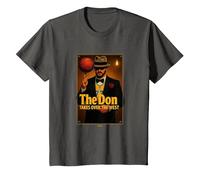 Luka - The Don - Godfather of Basketball Takes Over The West Camiseta, Niños, Asfalto, 3 años