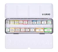 LUKAS Aquarell 1862 160 Años Edición Limitada de Acuarela, 18 medio godets de colores surtidos