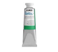 Lukas Berlin leo 37 ml - Pintura al leo miscible con agua de primera calidad - Luz verde permanente