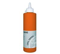 LUKAS CRYL TERZIA 500 ml - Pintura acrílica de calidad de estudio - Tono naranja cadmio (imit.)