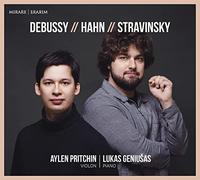 Aylen Pritchin, Lukas Geniuas – Debussy / Hahn / Stravinsky – CD – Harmonia Mundi (Importación USA)