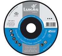 LUKAS Progress - Disco de corte recto (115 x 1,0 x 22,23 mm, 50 unidades)