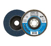 LUKAS SLTR - Plato de lija (125 mm de diámetro, grano 40, 10 unidades)