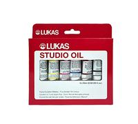 LUKAS Studio, Colores al Óleo, Caja de Cartón, 20ml, 6 Colores Surtidos