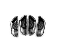 LUKBUT Ajuste para Hyundai Tucson NX4 2021-2022, Cubierta de Marco de Manija de Puerta Interior, Marco Antiarañazos, Accesorios de Coche