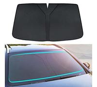 LUKBUT Apto para Peugeot 5008 2017-2021, Parasol para Parabrisas de Coche, Parasol Plegable para Ventana Delantera de Coche, para Mantener el vehículo más Fresco