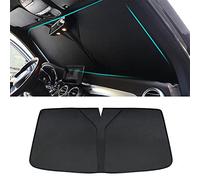LUKBUT Apto para Volkswagen Multivan T7 2021-2022, Parasol para Parabrisas de Coche, Parasol para Ventana de Coche Grueso Plegable, fácil de Usar