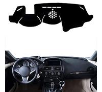 LUKBUT Compatible con BMW Serie 6 E63 E64 2003-2010, cubierta de salpicadero, cubierta de salpicadero, cubierta de salpicadero, cubierta interior de salpicadero, con HUD