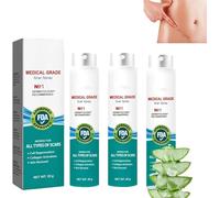Lukcr Scar Spray,Lukcr Medical Grade Scar Spray,Scar Remove Medical Grade Scar Spray, Scar Removal Spray,Acne Scar Treatment for Face,Scar Removal Spray,Surgical Scars and Stretch Marks (3 Pcs)