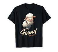 Luke 15:4-7 Parable of The Lost Sheep Found by Jesus Christ Camiseta