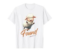 Luke 15:4-7 Parable of The Lost Sheep Found by Jesus Christ Camiseta