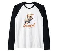 Luke 15:4-7 Parable of The Lost Sheep Found by Jesus Christ Camiseta Manga Raglan