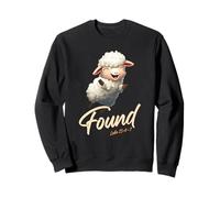 Luke 15:4-7 Parable of The Lost Sheep Found by Jesus Christ Sudadera