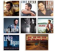 Luke Bryan Complete Studio Album Collection 7 CDs : I'll Stay Me / Doin' My Thing / Tailgates / Crash My Party / Kill the Lights / What Makes You Country / Born Here Live Her + Including Bonus Art