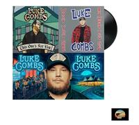Luke Combs - Colección "Discografía completa" de Luke Combs: "This One's For You" / "What You See Is What You Get" / "Growin' Up" / "Gettin' Old" / + Incluye tarjeta de arte adicional