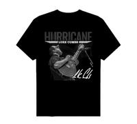 Luke Combs Hurricane T Shirt Cotton tee All SizeBlackL