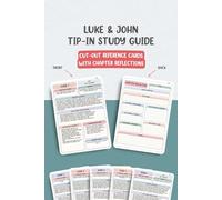 Luke & John Chapter-by-Chapter Tip-In Bible Study Guide: Cut-Out Reference Cards with Chapter Reflections (Complete Chapter-by-Chapter Tip-In Bible Study Series)