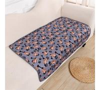 Lukery 2 Piezas Empapadores Perros Reutilizables, Almohadillas de Entrenamiento Antideslizantes Grandes Alfombras Absorbente para Mascotas Lavables para Coche, Viajes (XL(100 * 70cm),Shiba Inu)