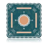 Lukery Tapete de Mahjong, Tapete Juegos de Mesa Sin Arrugas Antideslizante y Reducción de Ruido, Suave y Resistente al Desgaste Multiusos Portátil Borde Ondulado (Estilo 5,600x600mm)