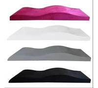LUKYWANG Colchón Anatómico Curvo para Pestañas, Colchón de Espuma Ondulada con Esponja, Colchón para Pestañas (Rose Red, 180 x 60 cm)
