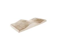 LUKYWANG Colchon De PestañAs Curvo Cubrecama de Espuma for pestañas Espuma de Alta Densidad Suave al Tacto Camilla for pestañas Cubrecama de Masaje con Curvas ColchóN De PestañAs(Buff)