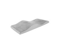 LUKYWANG Colchon De PestañAs Curvo Cubrecama de Espuma for pestañas Espuma de Alta Densidad Suave al Tacto Camilla for pestañas Cubrecama de Masaje con Curvas ColchóN De PestañAs(Gray)