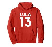 Lula 13 Print on Both Sides: Front and Back Sudadera con Capucha