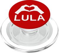 Lula Heart Love Hands Vote for Lula PopSockets PopGrip para MagSafe