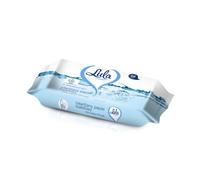 LULA Papel higiénico humidificado 99% agua, 50 piezas